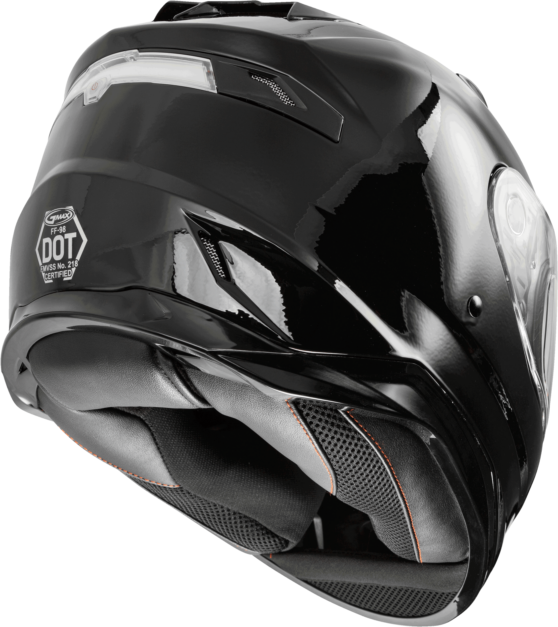Ff 98 Full Face Helmet Black Md