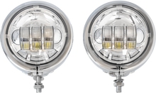 4.5" Led Assem Chr Shell Chrome