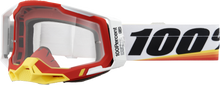 Racecraft 2 Goggle Arsham Red Clear Lens