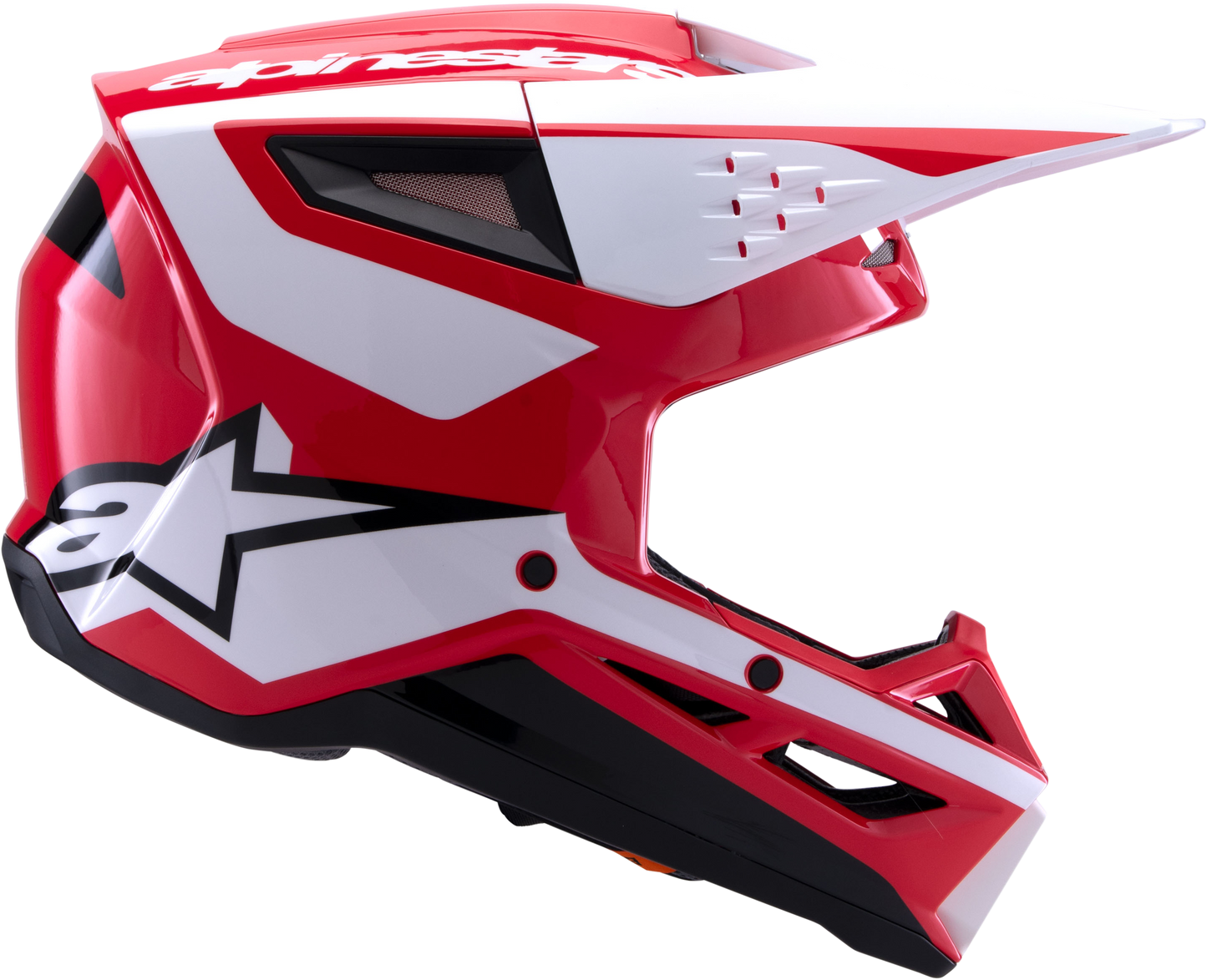 Sm3 Heat Helmet Red/White/Black Glossy Xl