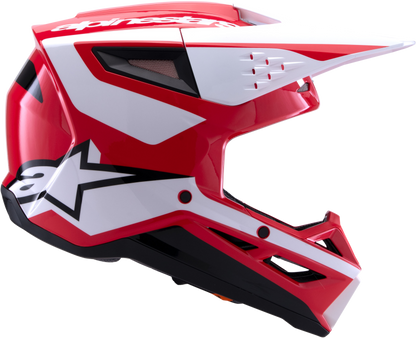 Sm3 Heat Helmet Red/White/Black Glossy Xl