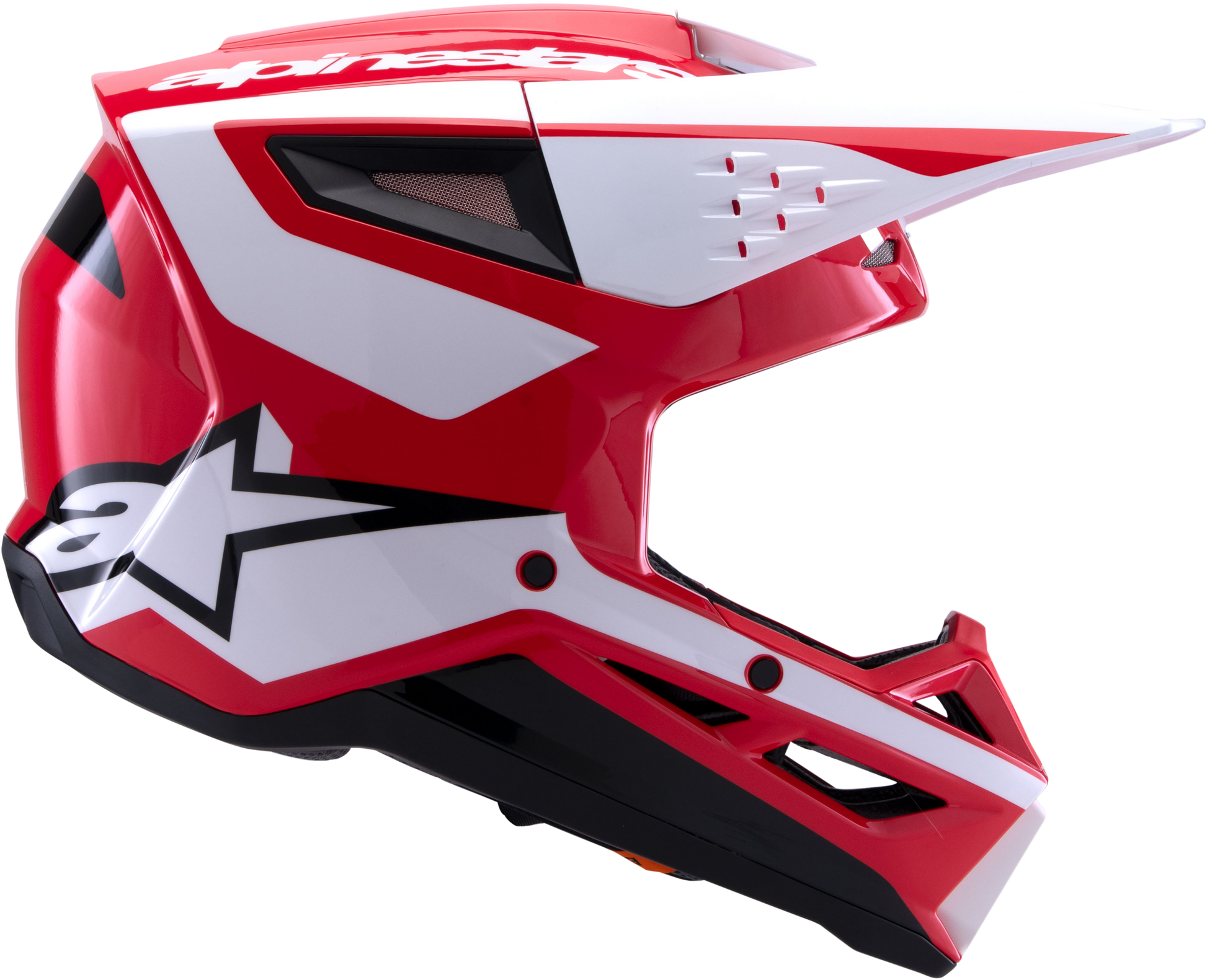 Sm3 Heat Helmet Red/White/Black Glossy 2x