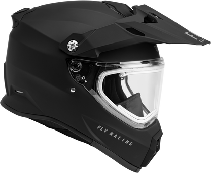 Trekker Cw Solid Helmet Elec Shld Matte Black Lg