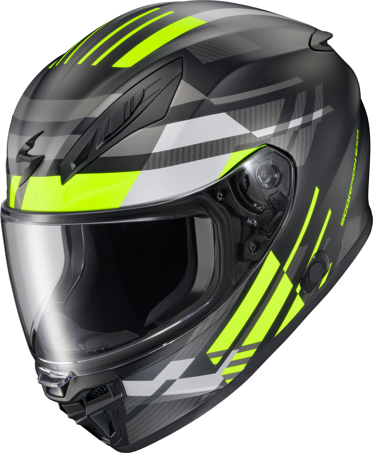 Exo R430 Full Face Helmet Paradox Hi Viz Sm