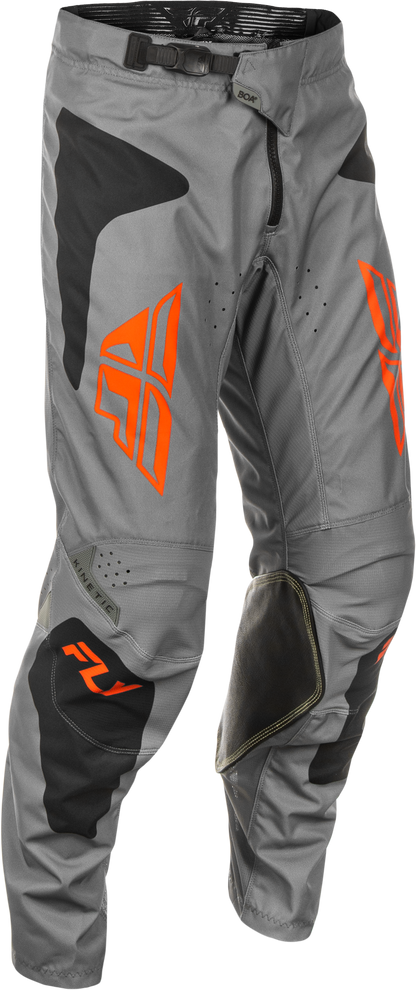 Kinetic Sym Pants Grey/Orange/Black Sz 30
