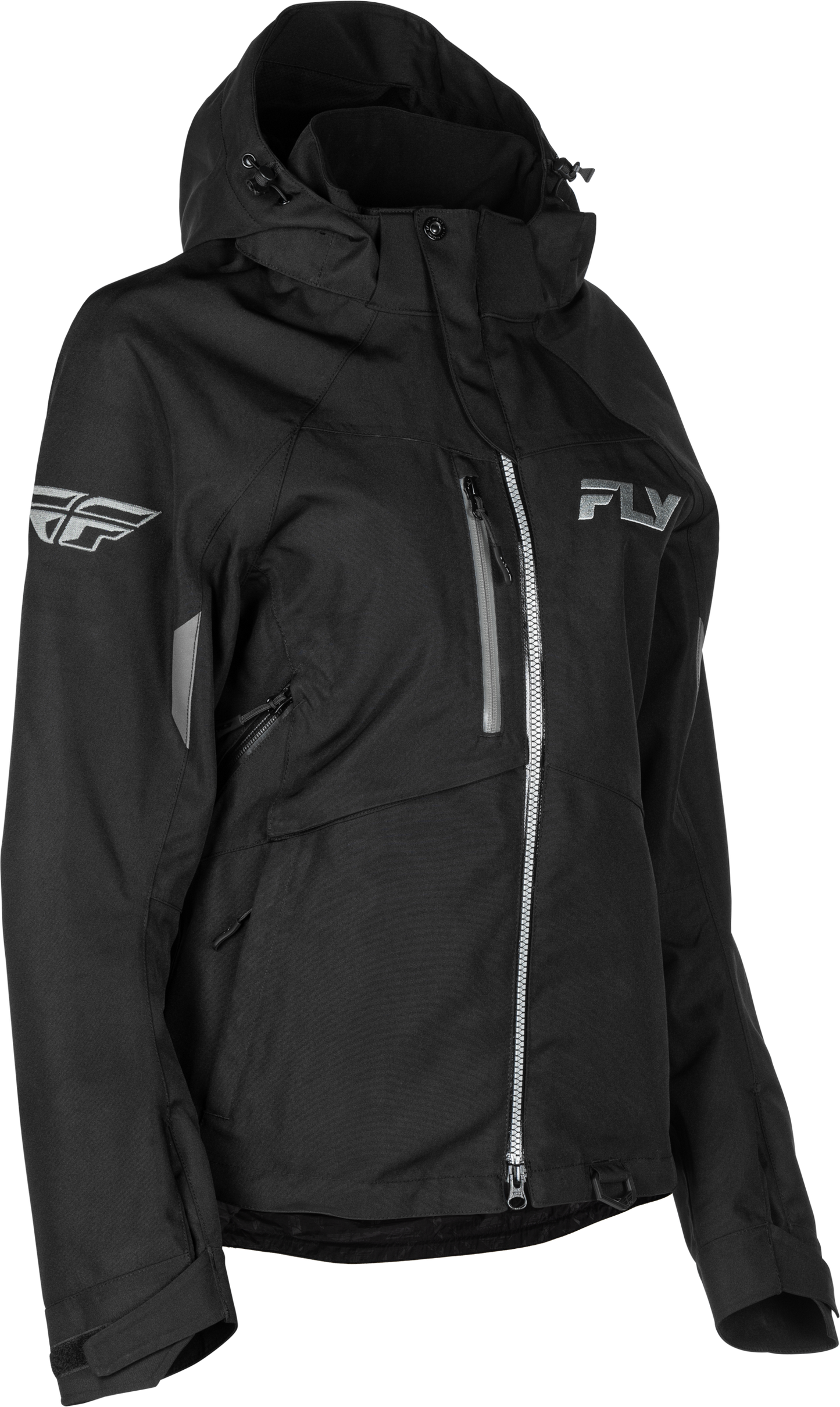 Women's Carbon Jacket Black/Grey Lg