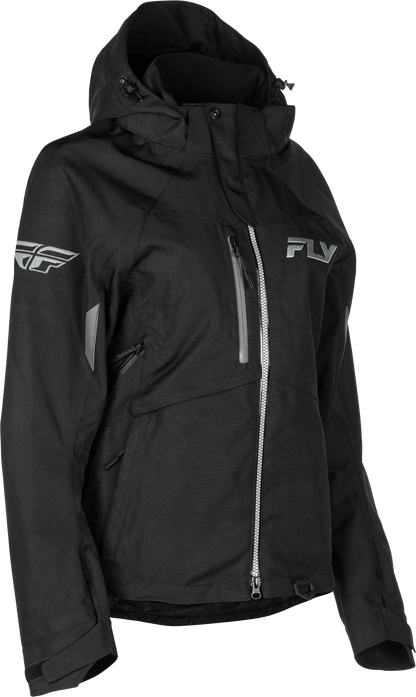 Women's Carbon Jacket Black/Grey Lg