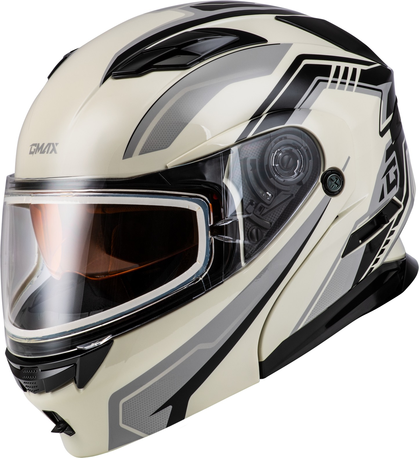 Md 01s Transistor Snow Helmet White/Grey/Black Xs