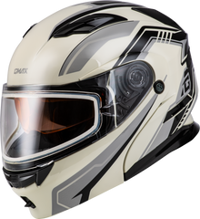 Md 01s Transistor Snow Helmet White/Grey/Black Xs
