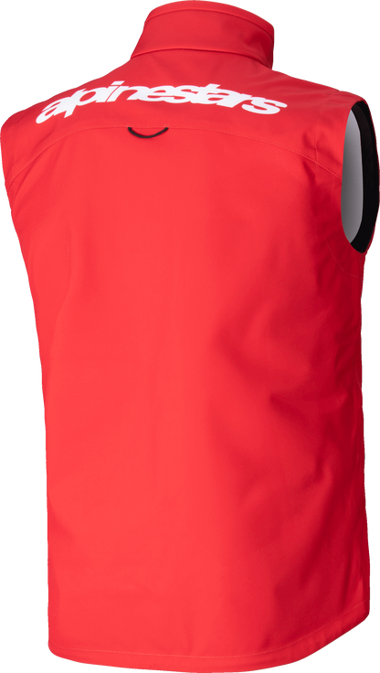 Youth Techstar Softshell Vest Bright Red Xl