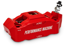 Performance Machine 125 x 4 Race Series Radial Mount Caliper with ARC - Right - Red
