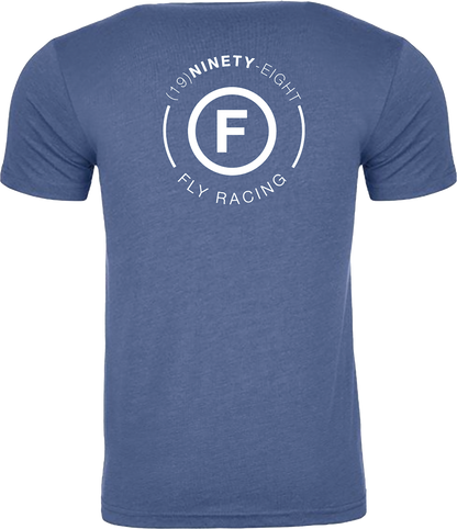Fly Atom Tee Cool Blue Heather 2x