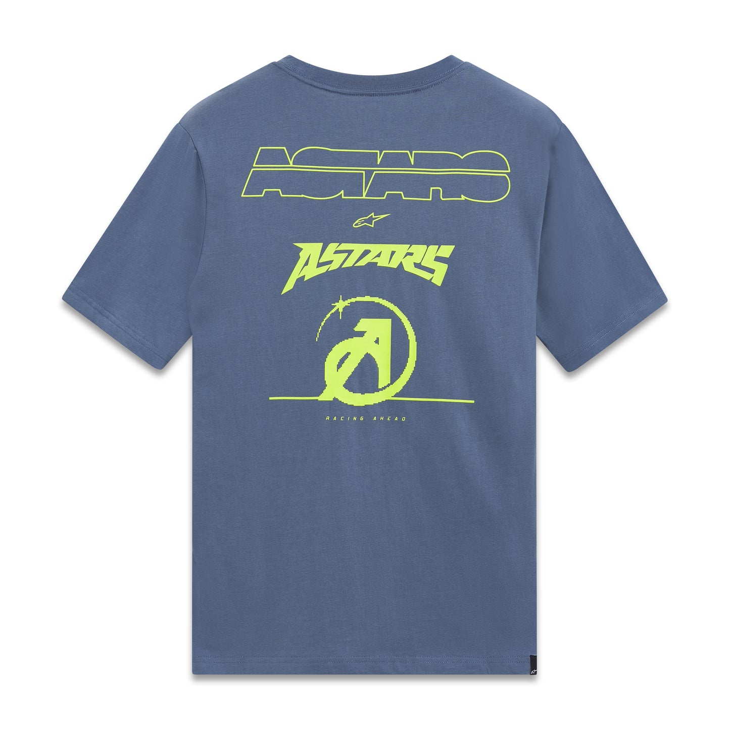 Bold Type Back Csf Ss Tee Slate Blue Xl