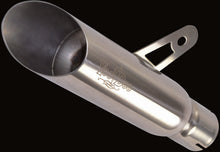 Shorty Exhaust Single Muffler Polished