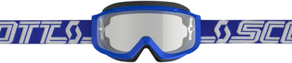 Split Otg Goggle Blue/White W/Clear Works Lens