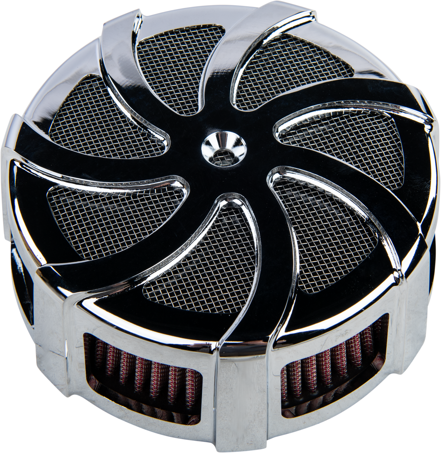 Kruel Air Cleaner Kit Chrome