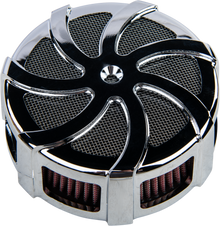 Kruel Air Cleaner Kit Chrome