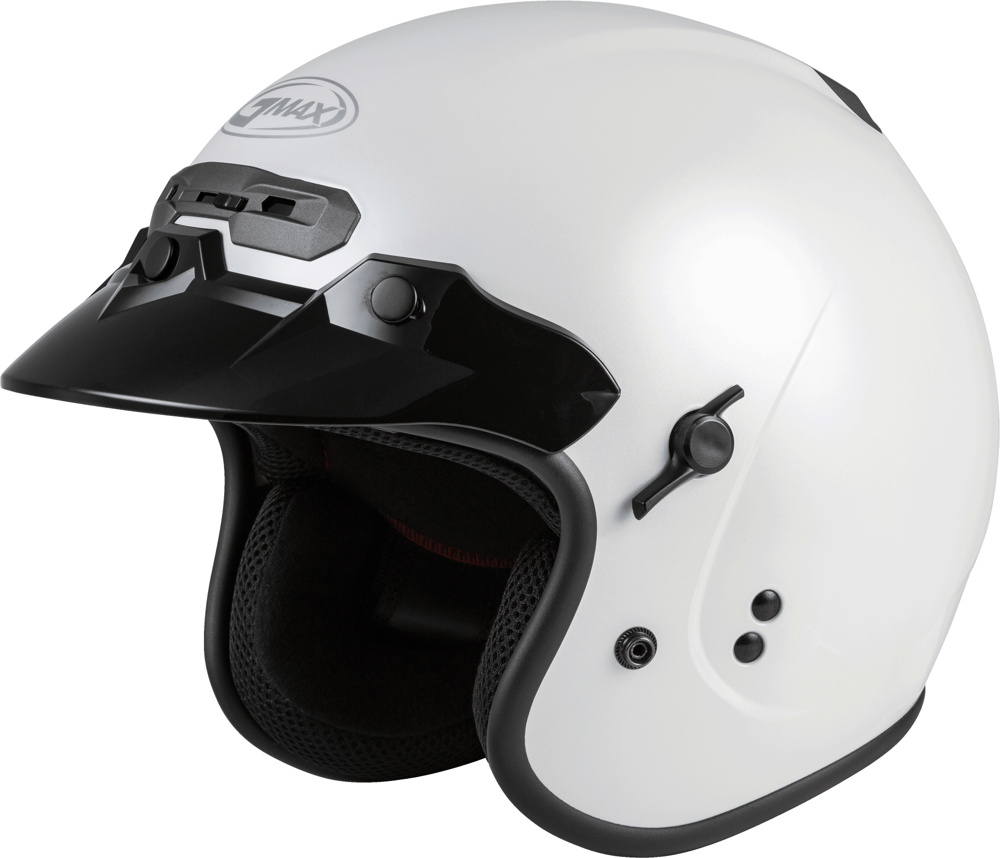 Gm 32 Open Face Helmet Pearl White Xs