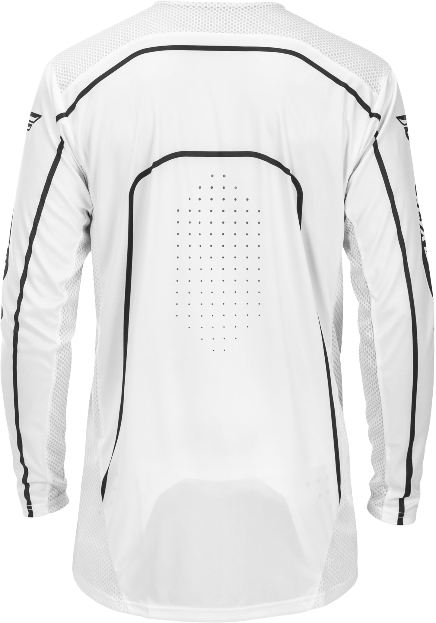 Youth Rayce Bicycle Jersey White/Black Yl
