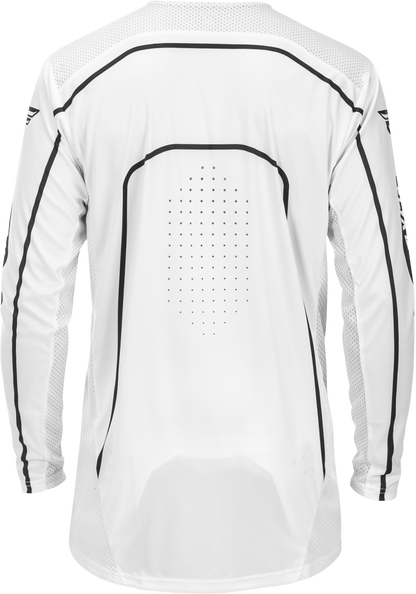 Rayce Bicycle Jersey White/Black Lg