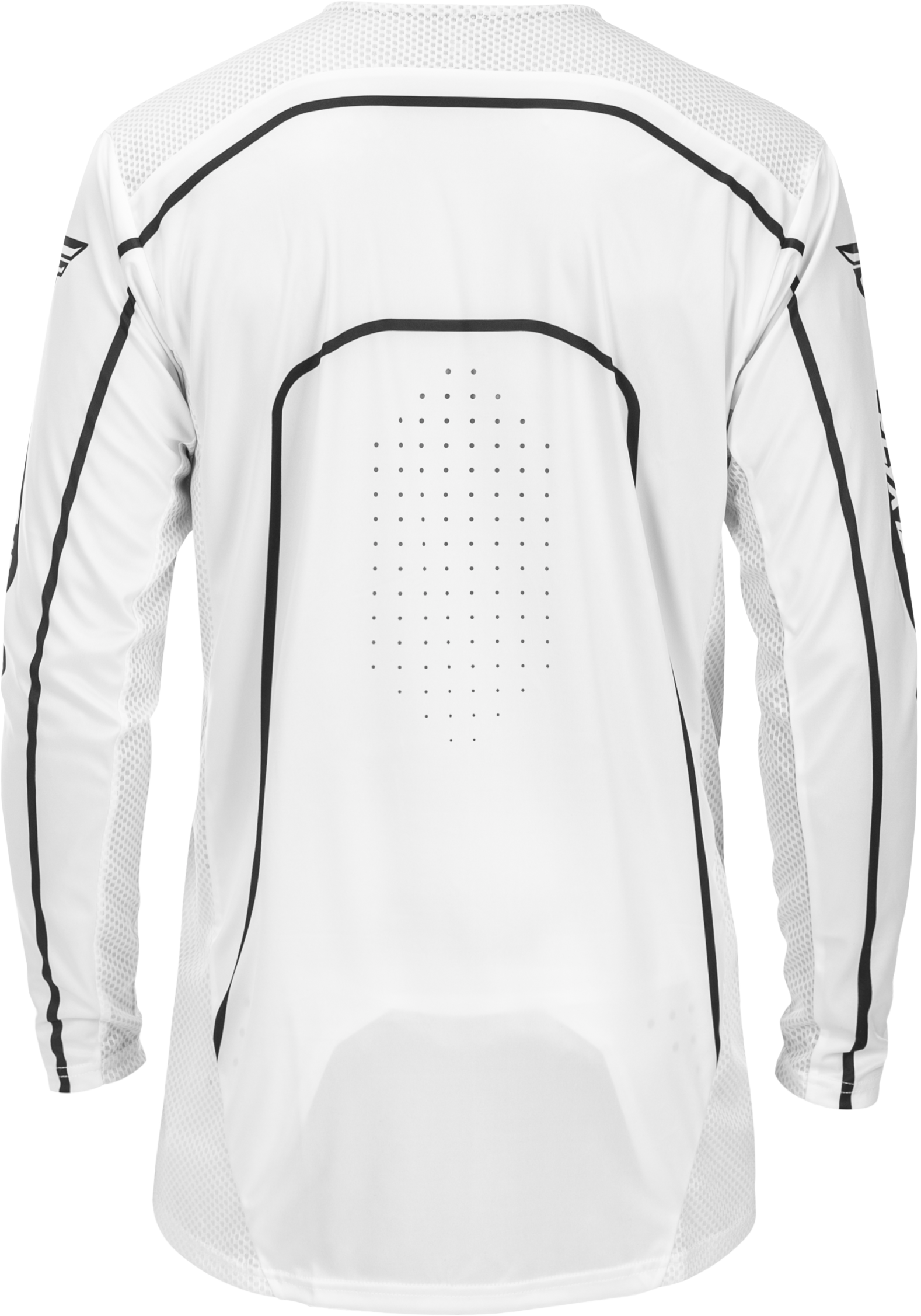 Youth Rayce Bicycle Jersey White/Black Yxl