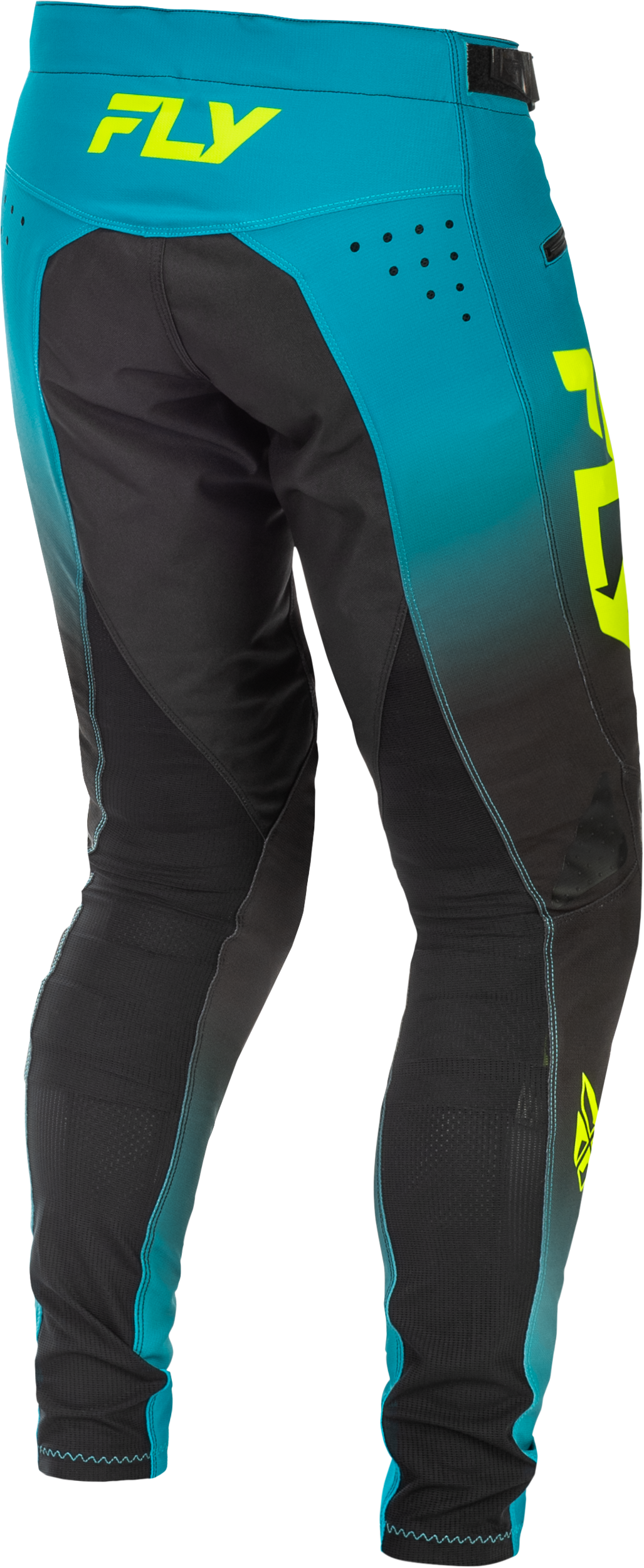 Youth Rayce Bicycle Pants Teal/Black/Lime Sz 26
