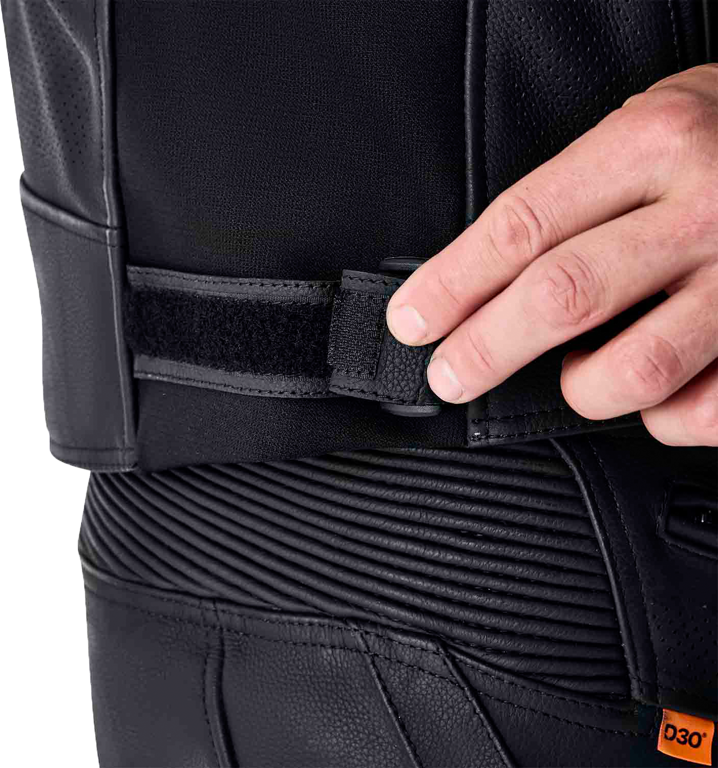 Tractech Evo D3o Jacket Blk/Whi Leather Xl