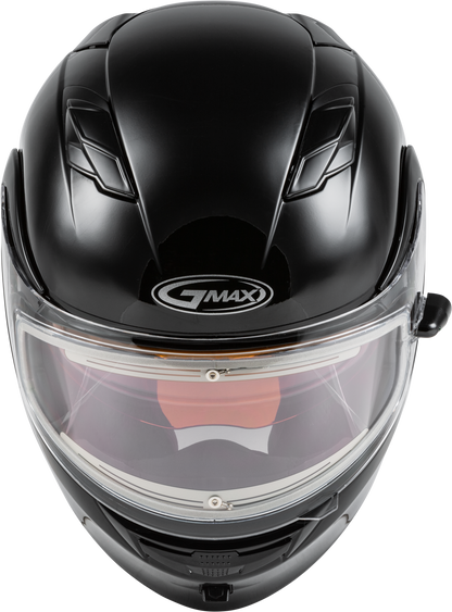 Md 01s Modular Snow Helmet W/Electric Shield Black 2x