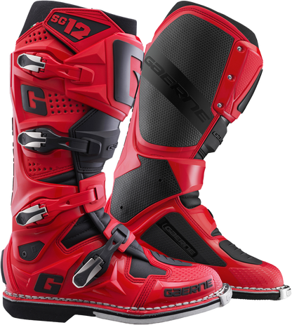 Sg 12 Boots Red/Black 10