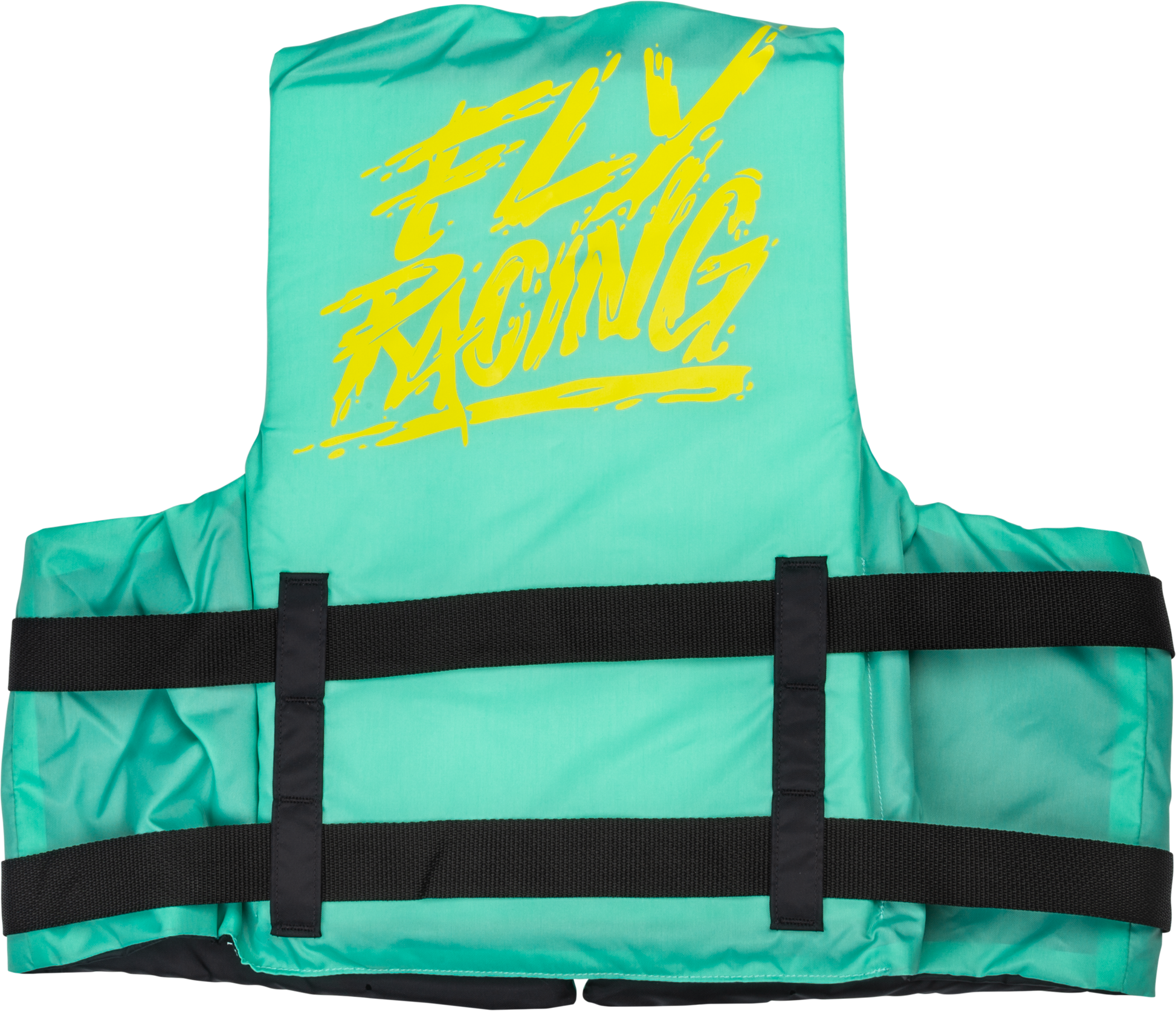 Nylon Flotation Vest Seafoam Green/Yellow Xs