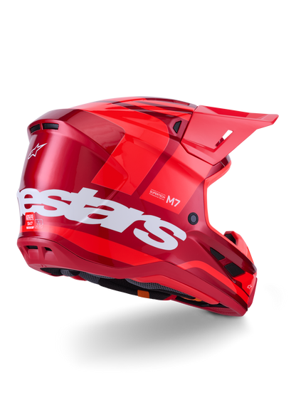 Sm7 Core Helmet Red Glossy 2x