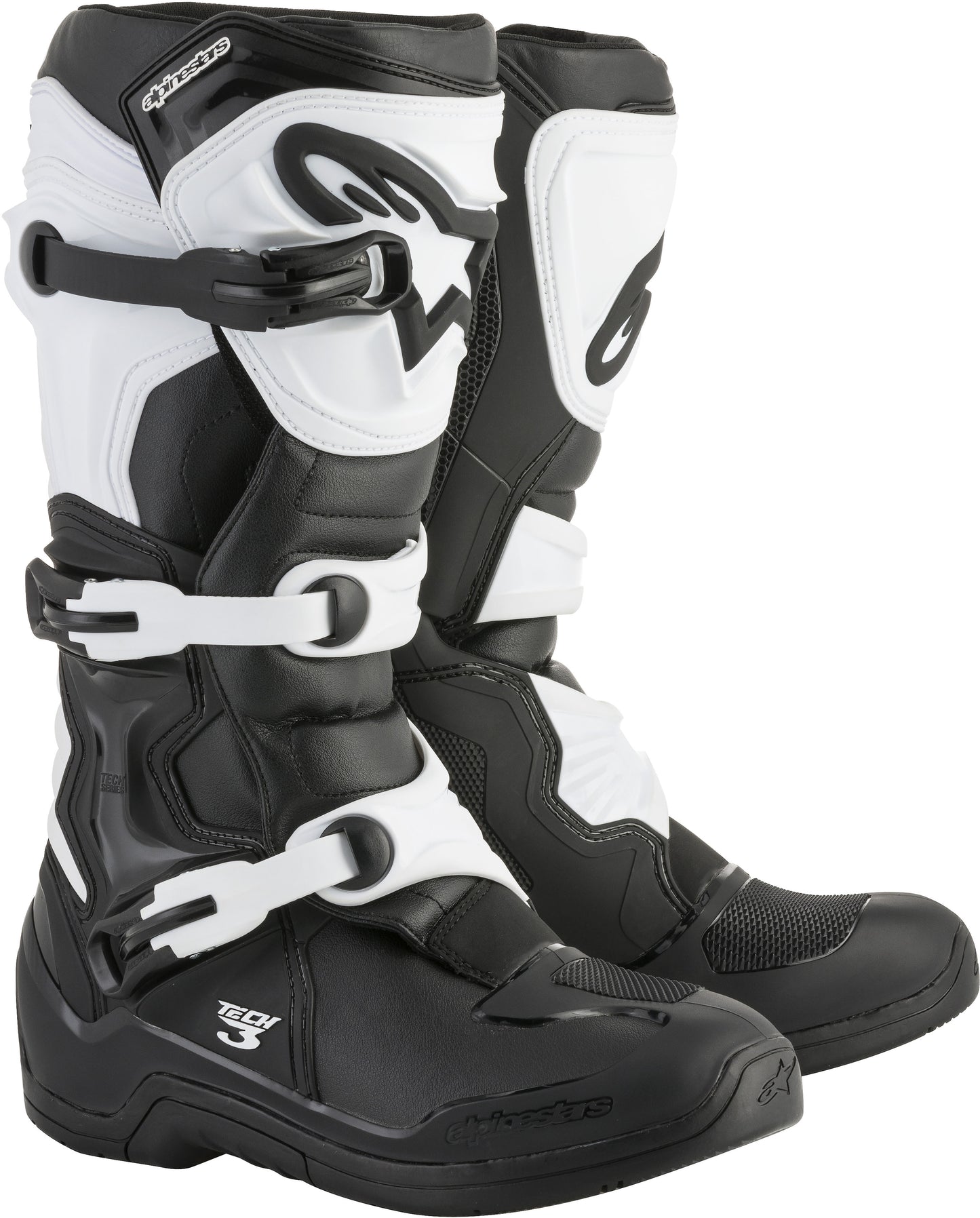 Tech 3 Boots Black/White Sz 07