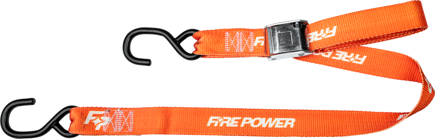 1.5" Tie Down Orange 2/Pk