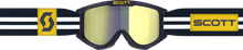 89x Era Goggle Blue/White Yellow Chrome