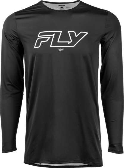 Enduro Long Sleeve Jersey Black/White 2x