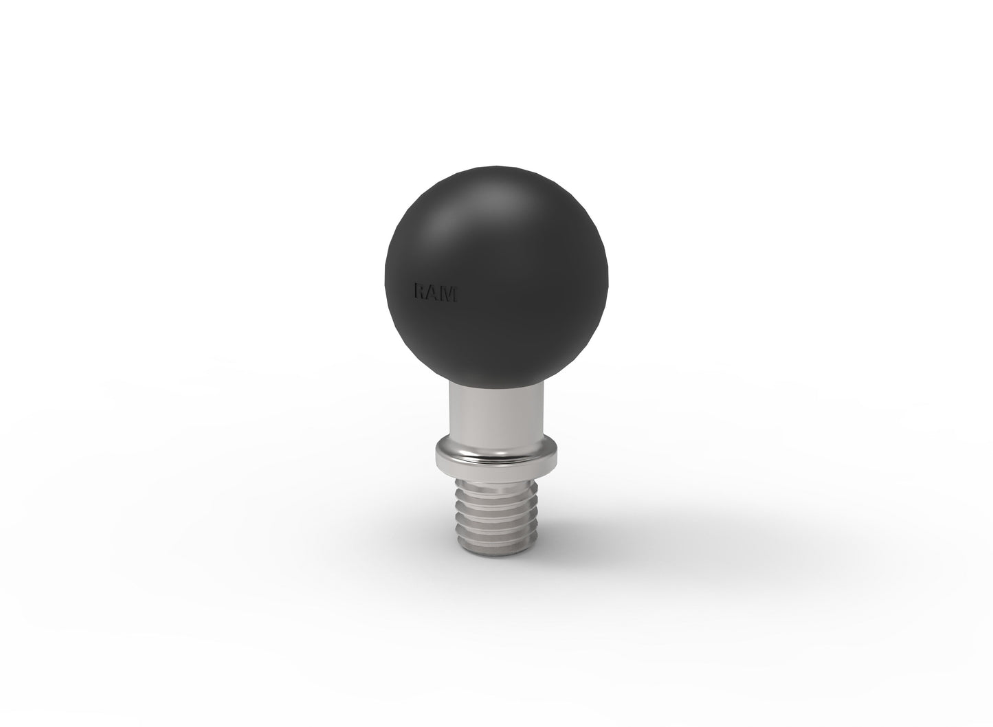1" Ball W/M10x1.5 Pitch Male Thread