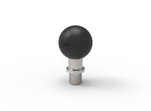 1" Ball W/M10x1.5 Pitch Male Thread