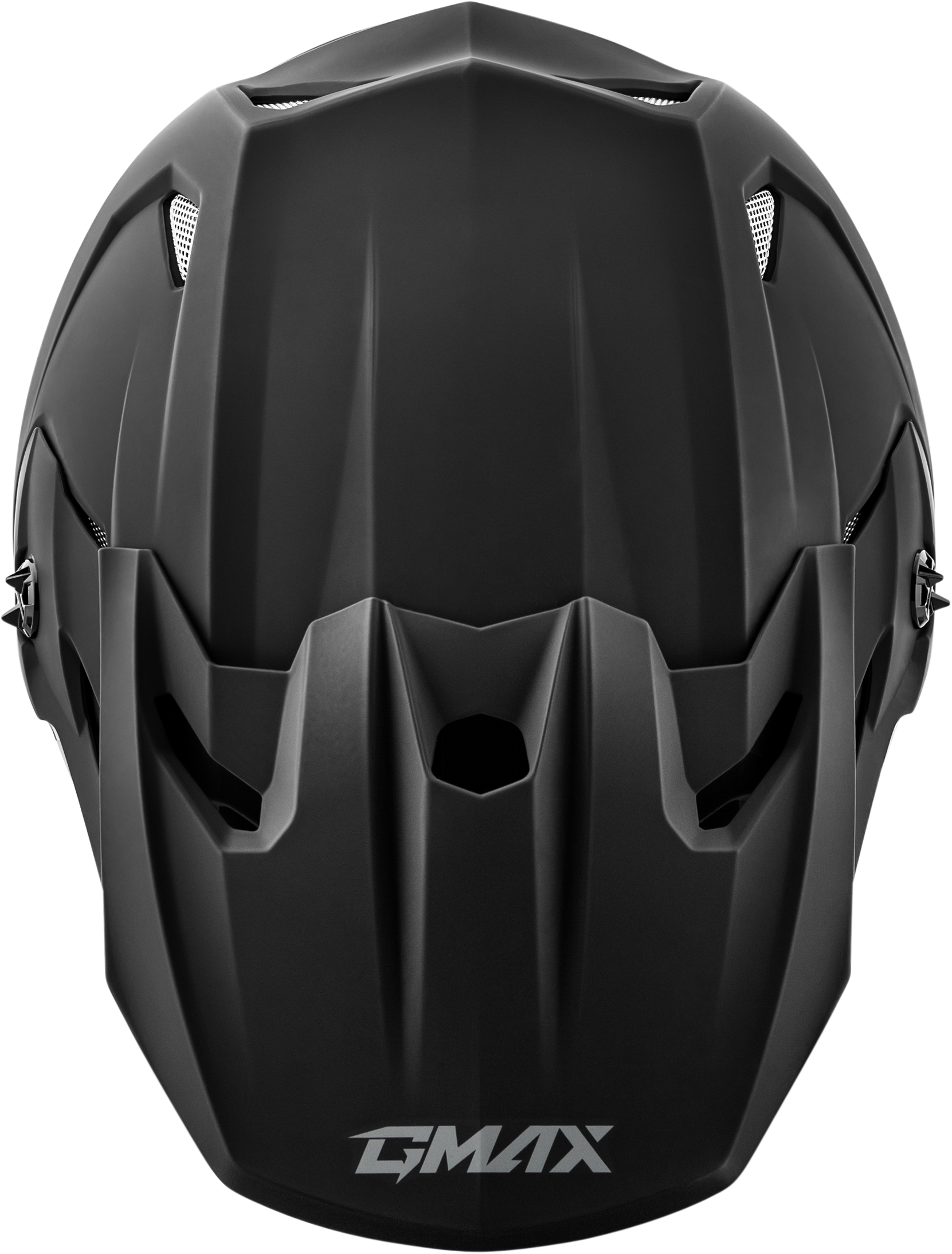 Mx 96 Solid Helmets Matte Black Lg