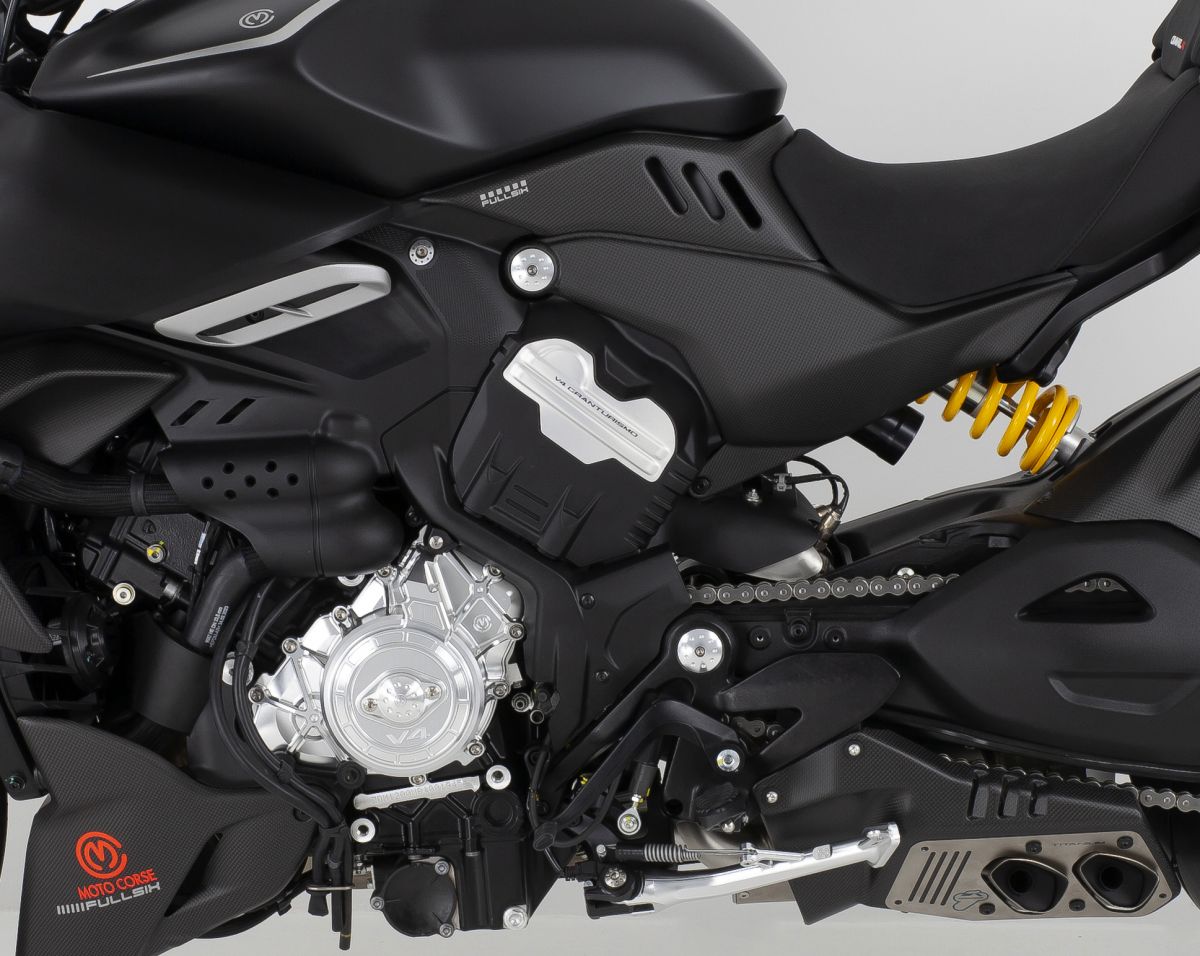Motocorse Aluminum Frame plugs for the Ducati Diavel V4