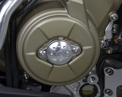 Motocorse Aluminum or Titanium Timing Inspection Cover for the Ducati Panigale / Streetfighter / Multistrada / Diavel V4