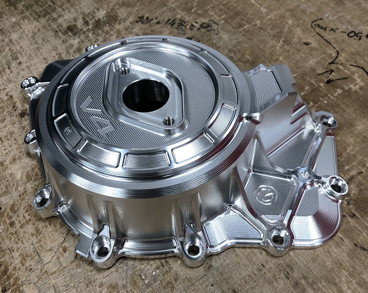 Motocorse Billet Aluminum Alternator Crankcase Cover for the Ducati Diavel V4
