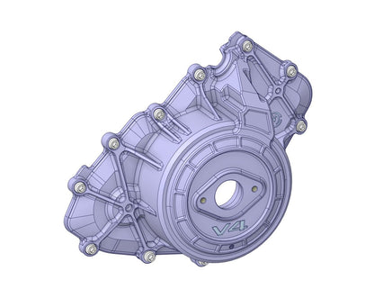 Motocorse Billet Aluminum Alternator Crankcase Cover for the Ducati Diavel V4