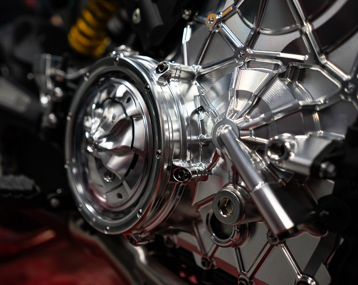 Motocorse Billet Aluminum Clutch Crankcase Cover for the Ducati Panigale V4 (2025+)