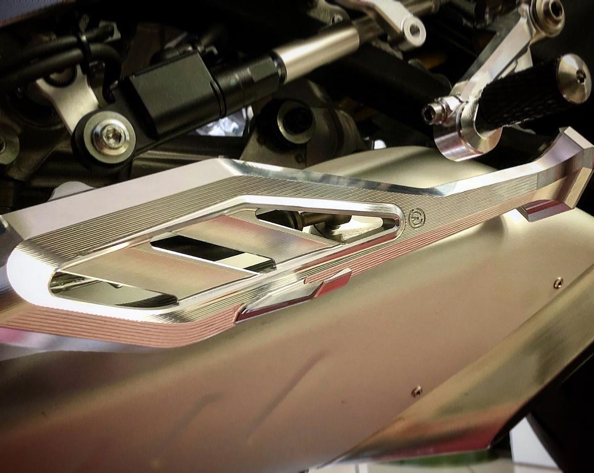 Motocorse Billet Aluminum Side Stand (Kickstand) for Ducati Streetfighter V4 / S