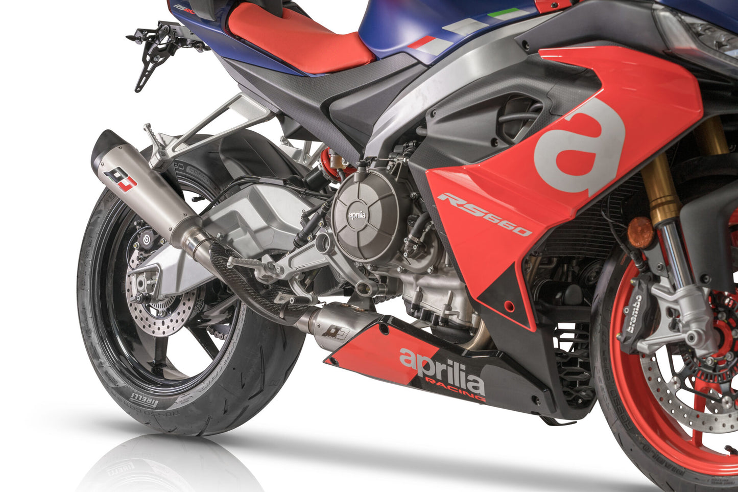 QD Exhaust Full Exhaust system for Aprilia RS 660 / Tuono 660