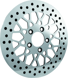 Bikers Choice 84-17 Big Twin/XL Front 11.5in Mesh Brake Rotor (Exc 08-17 Touring 06-17 Dyna)