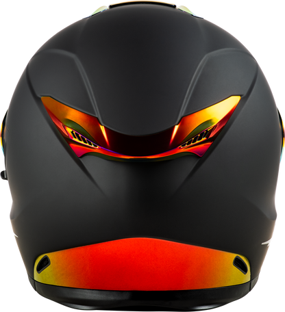 Sentinel Recon Helmet Matte Black/Fire Chrome Xs
