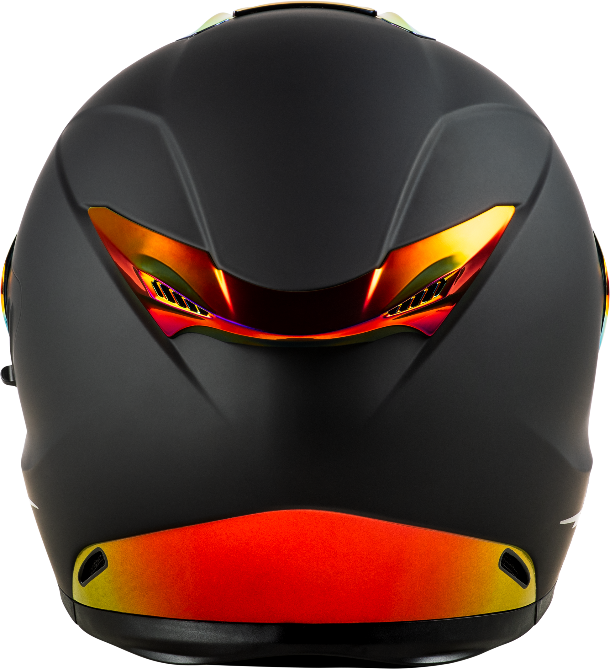 Sentinel Recon Helmet Matte Black/Fire Chrome Xl