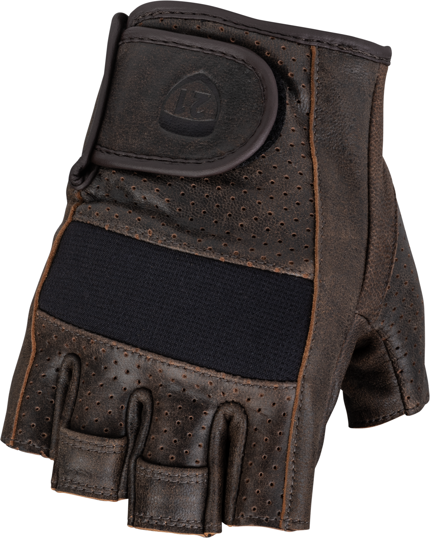 Half Jab Gloves Brown 5x