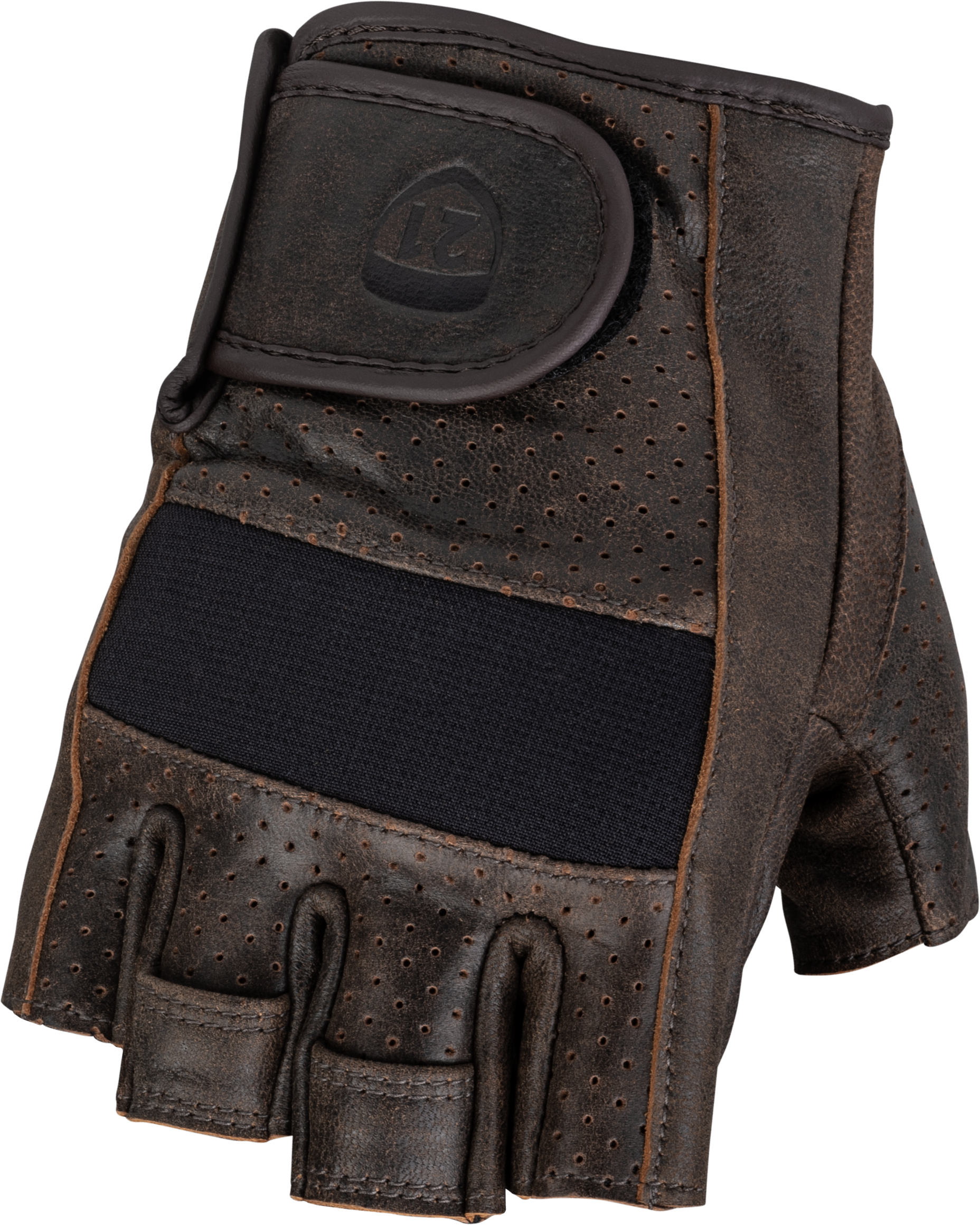 Half Jab Gloves Brown Sm